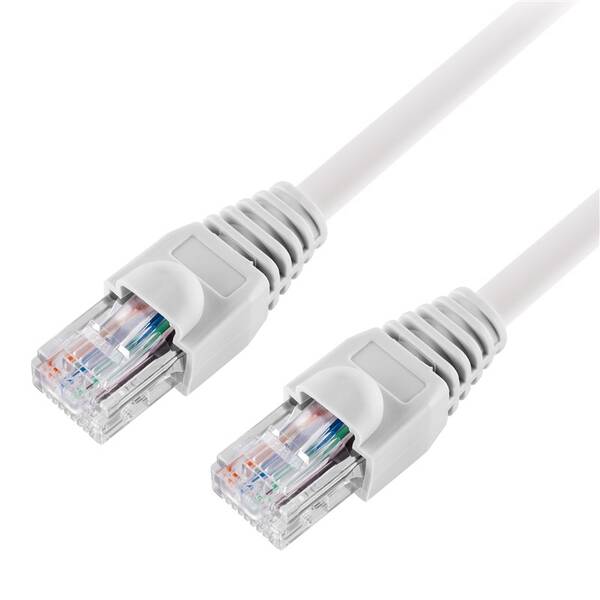 Kabel GoGEN síťový, kroucený (RJ45), 10m šedý

