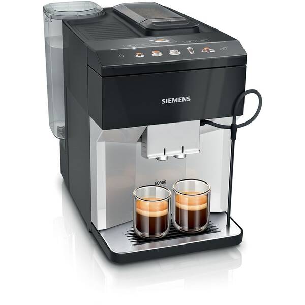 Automatický kávovar Siemens TP515R01 černý/nerez

