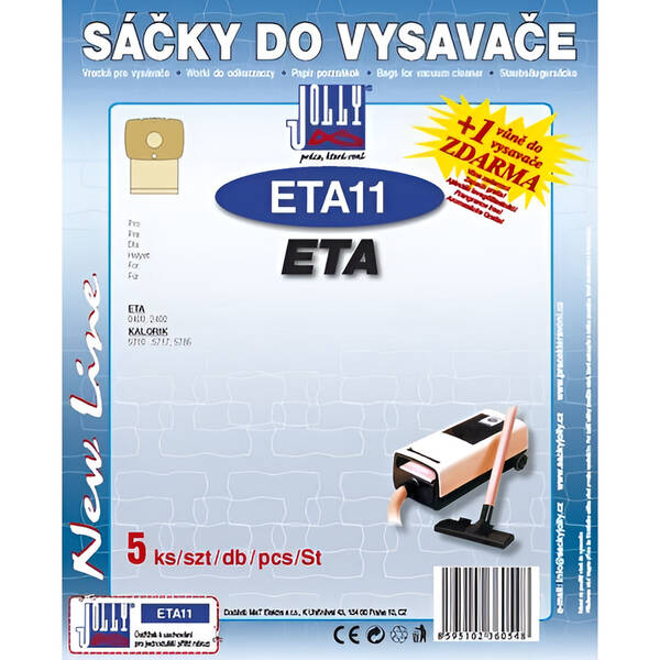 Sáčky do vysavače Jolly ETA 11 (5 ks) 

