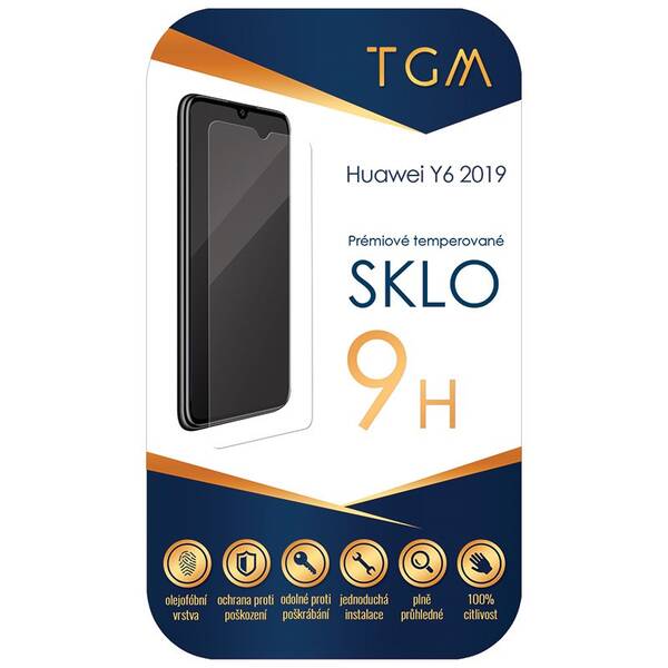 Tvrzené sklo TGM na Huawei Y6 (2019) 

