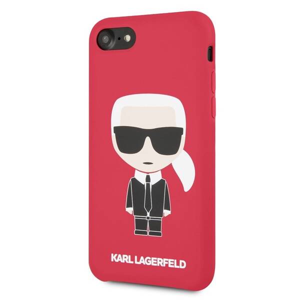 Kryt na mobil Karl Lagerfeld Full Body na Apple iPhone 7/8 červený

