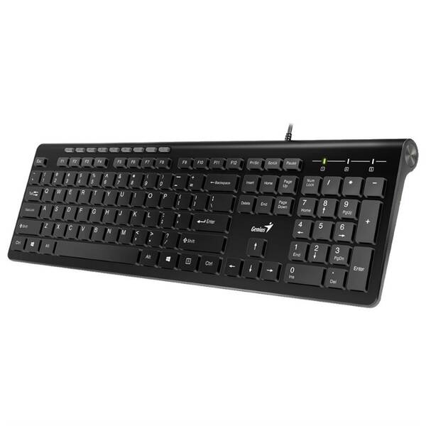 Klávesnice Genius Slimstar 230, CZ/SK layout černá

