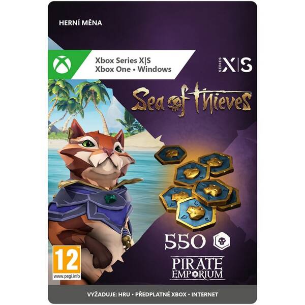  Microsoft Sea of Thieves Castaway's: Ancient Coin Pack - 550 Coins - elektronická licence 


