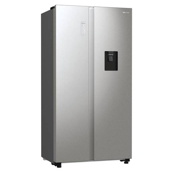Americká lednice Hisense RS711N4WCD šedá

