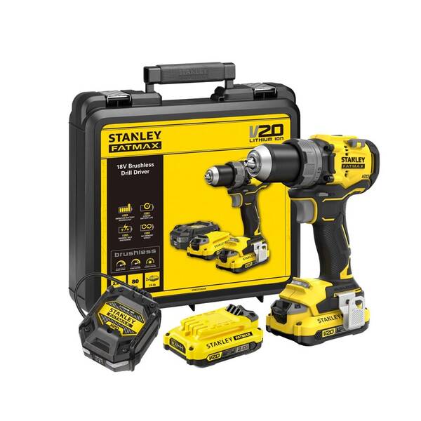 Aku vrtačka Stanley SFMCD725D2K-QW (s baterií) 

