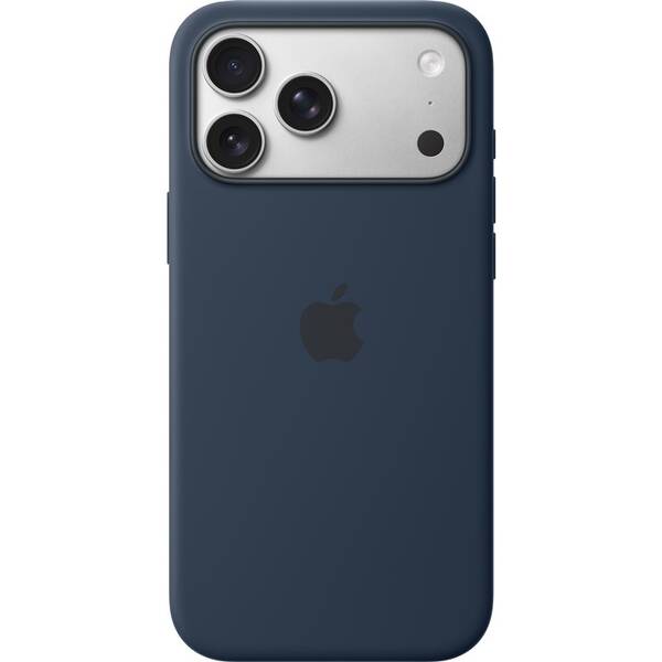 Kryt na mobil Apple iPhone 17 Pro Max silikonový s MagSafe – temně inkoustový 

