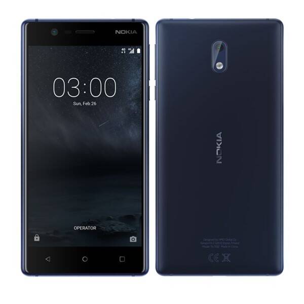 Mobilní telefon Nokia 3 Dual SIM modrý

