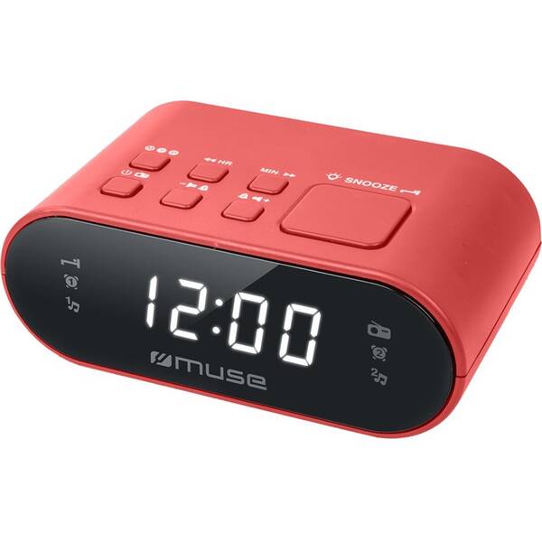 Radiobudík MUSE M-10 červený

