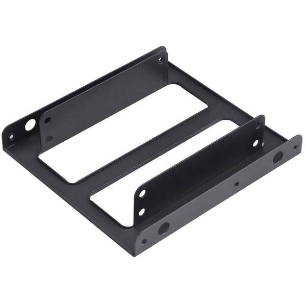 Montážní sada AKASA pro 2,5" HDD do 3,5" pozice, 2x 2,5" HDD/SSD černá

