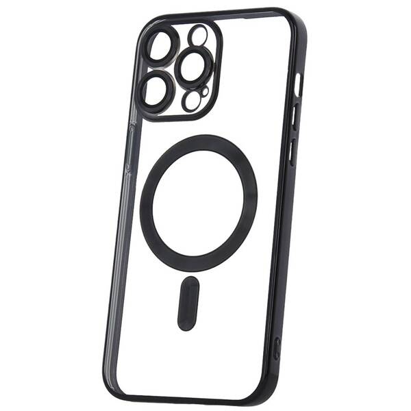 Kryt na mobil CPA Mag Color Chrome na Apple iPhone 15 Pro Max černý

