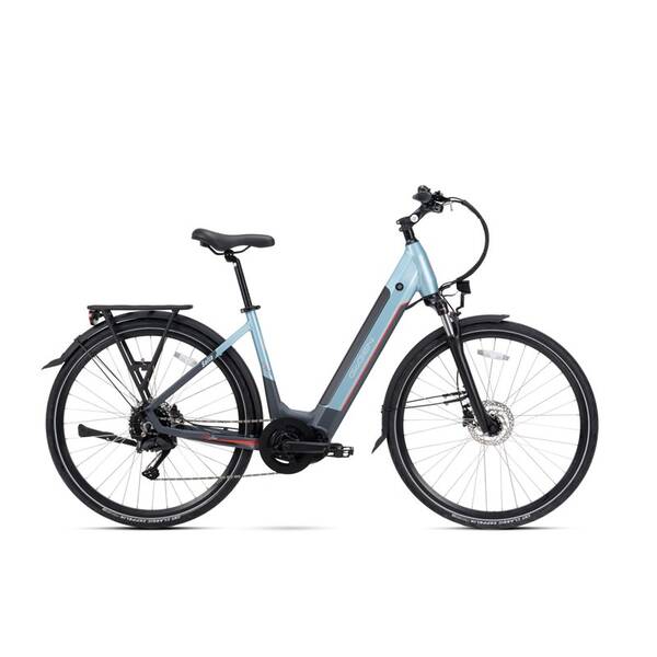 Elektrokolo GoGEN Salta MX 720 28" 17" 2025 šedé/modré


