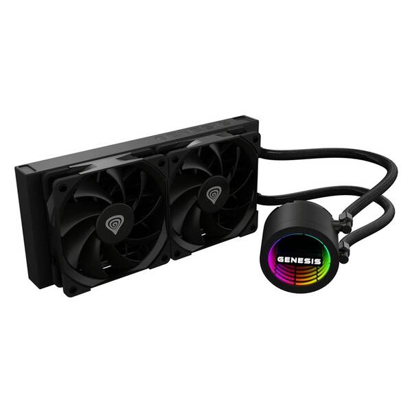 Vodní chladič Genesis HYDRIA 240 černá barva
