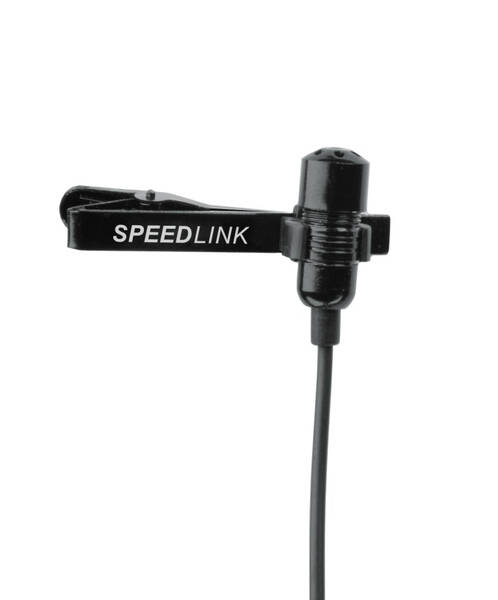 Mikrofon Speed Link Spes Clip-On černý

