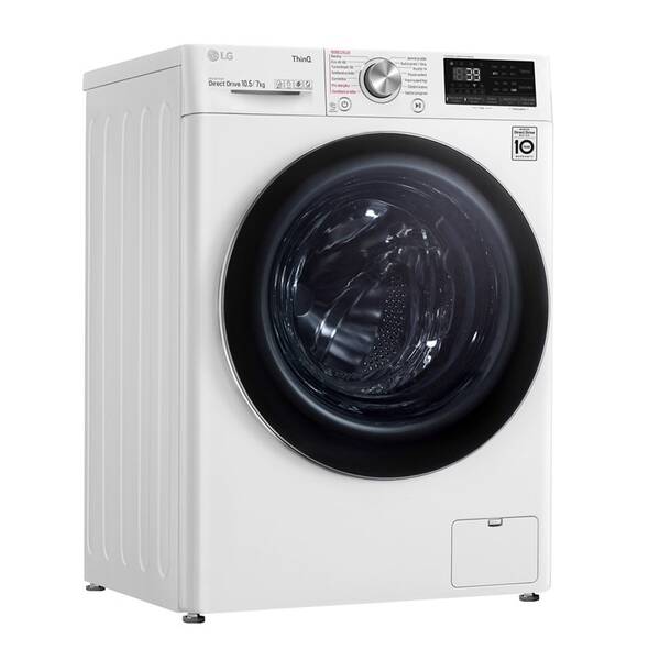 Pračka se sušičkou LG F4DV910H2E bílá

