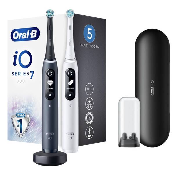 Set zubních kartáčků Oral-B Duo Pack Black Onyx 

