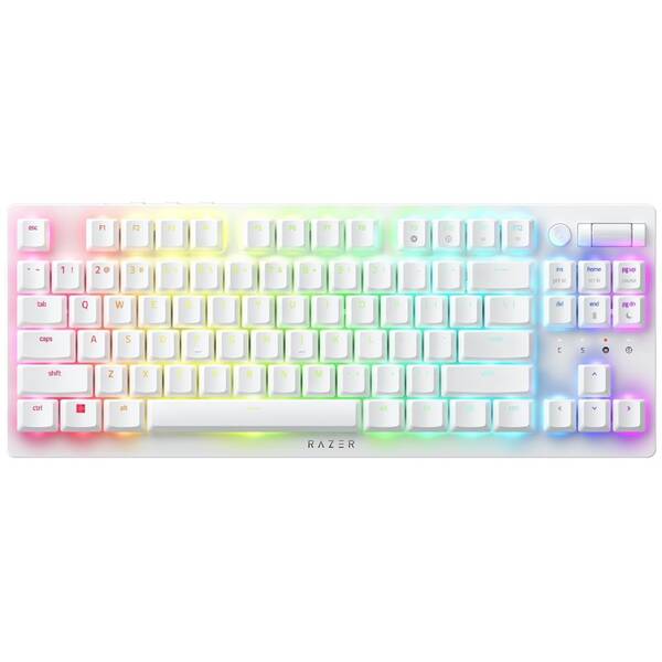 Klávesnice Razer DeathStalker V2 Pro Tenkeyless (Red Switch) - US Layout bílá

