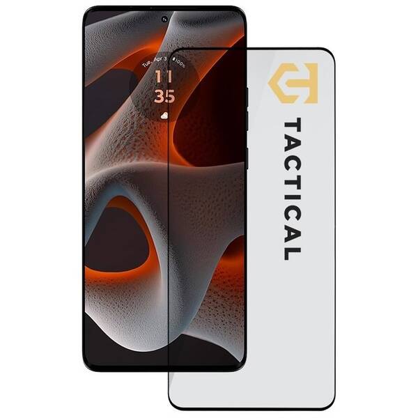 Tvrzené sklo Tactical 5D na Motorola Edge 50 Pro 5G černé

