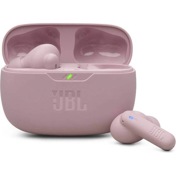 Sluchátka JBL Wave Beam 2 růžová


