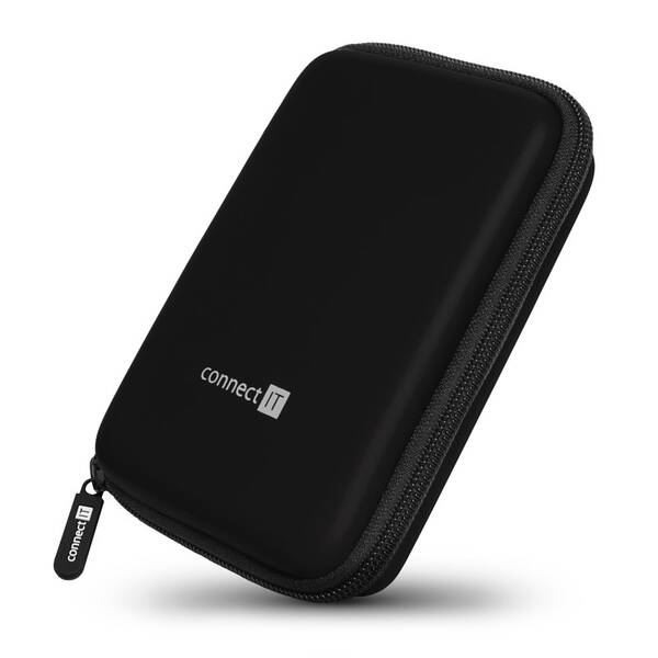 Pouzdro na HDD Connect IT HardShellProtect 2,5" HDD černé

