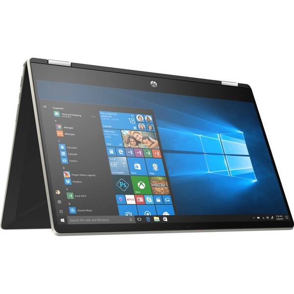 Notebook HP x360 15-dq0007nc zlatý

