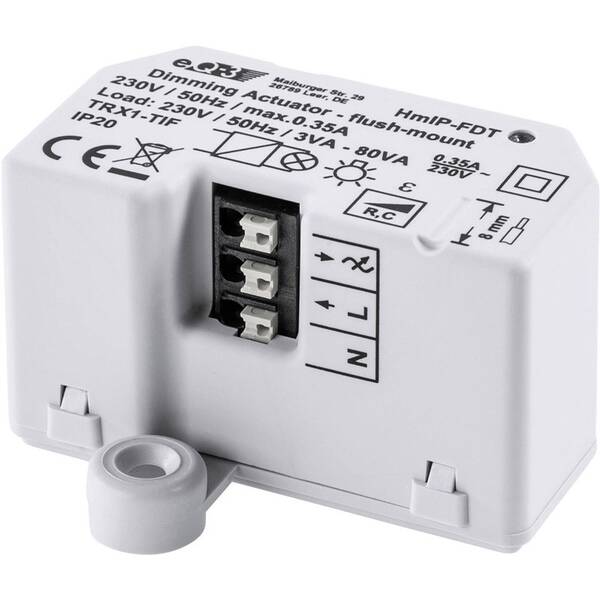 Spínač Homematic IP stmívací akční člen - skrytá montáž 

