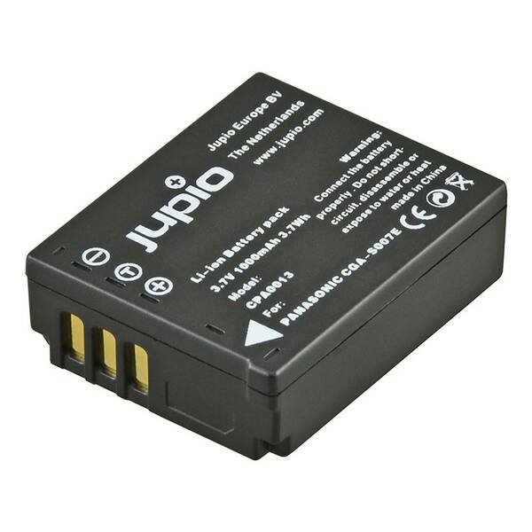 Baterie Jupio CGR-S007E /DMW-BCD10 1000 mAh (Panasonic) černá

