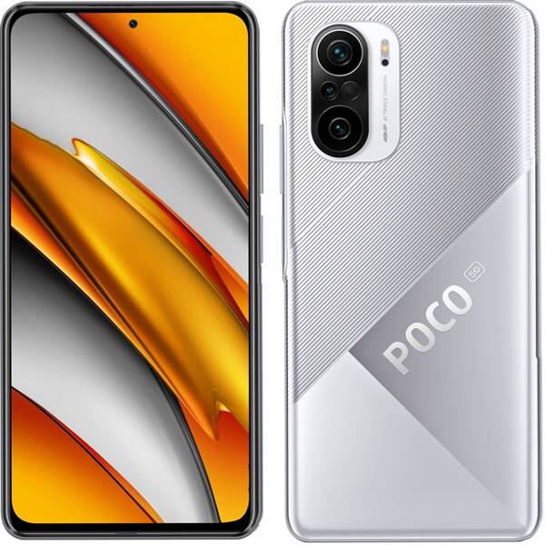 Mobilní telefon Poco F3 256 GB 5G stříbrný

