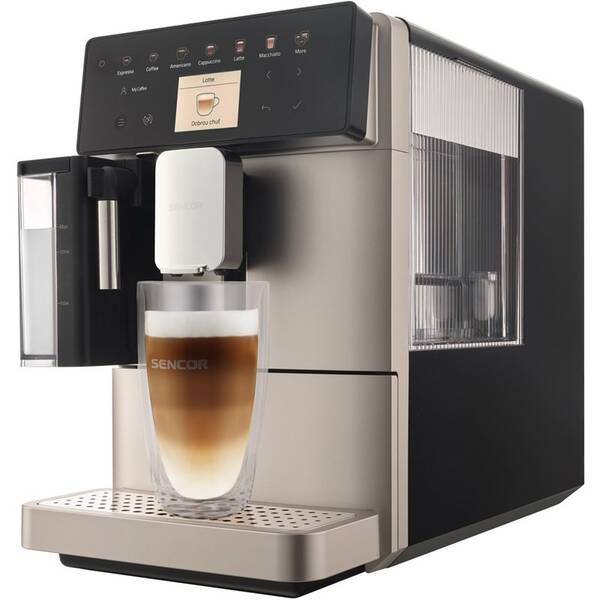 Automatický kávovar Sencor SES 9350CH černý/stříbrný

