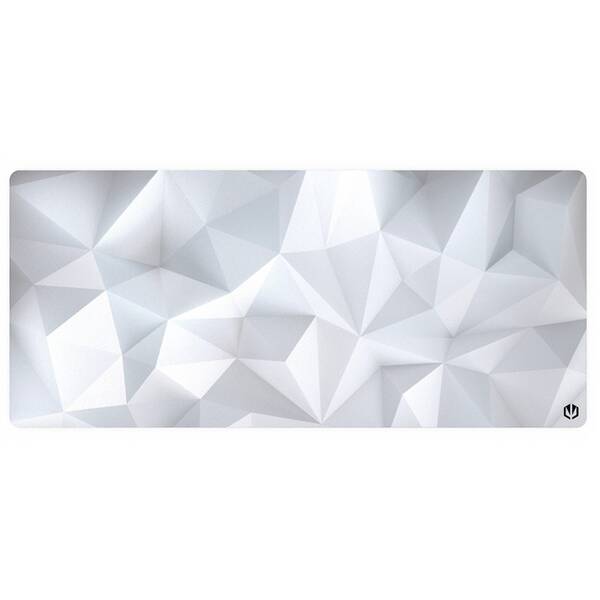 Podložka pod klávesnici a myš ENDORFY Crystal Onyx White L bílá

