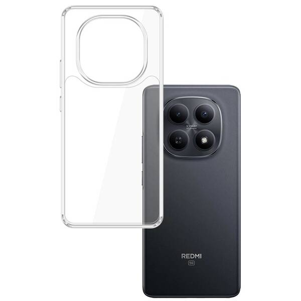 Kryt na mobil 3mk Armor Case na Xiaomi Redmi Note 15 4G/5G průhledný


