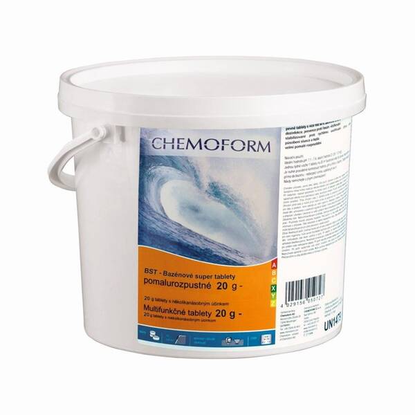 Bazénová chemie Chemoform BST 3 kg - tablety Mini 20 g 

