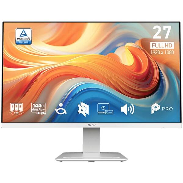 Monitor MSI PRO MP273W E14A bílý

