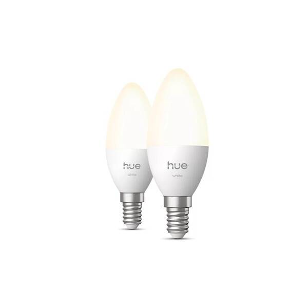 Chytrá žárovka Philips Hue Philips Hue W B39 E14 EU (2ks) bílá

