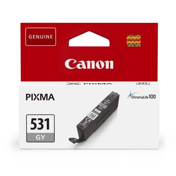 Inkoustová náplň Canon CLI-531 GY, 324 stran šedá

