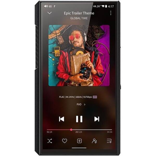 HiFi přenosný digitální přehrávač FiiO M11S černý

