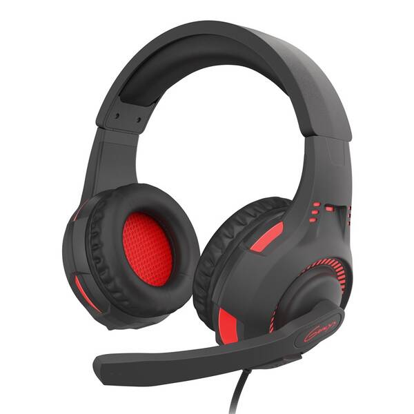 Headset Genesis RADON 210 7.1 černý/červený

