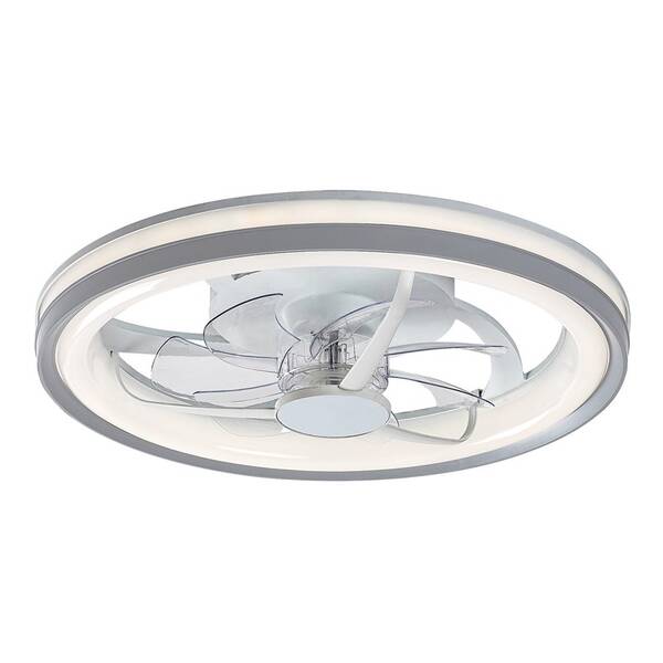 Stropní svítidlo Rabalux Fanricius, s ventilátorem stříbrné

