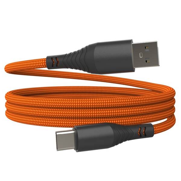 Kabel myPhone Hammer USB/USB-C 65W 1m oranžový

