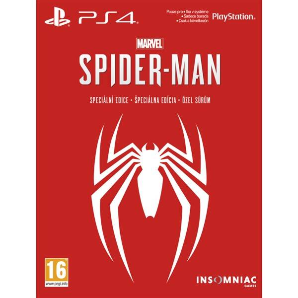 Hra Sony Marvel's Spider-Man - speciální edice 
