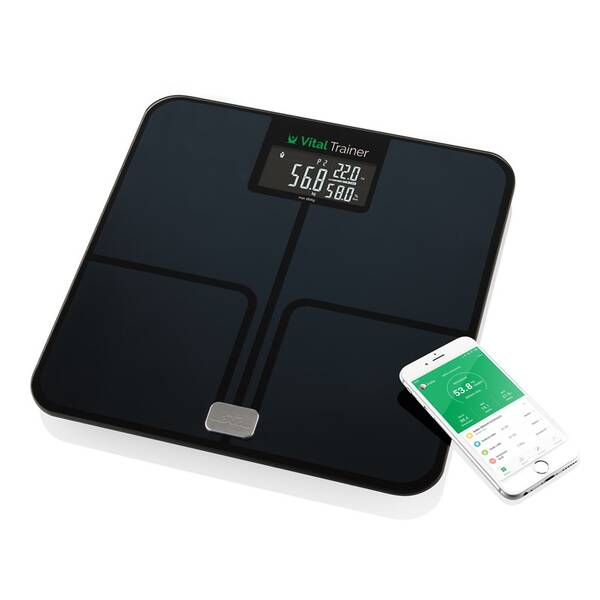 Osobní váha ETA s aplikací 7780 90000 černá

