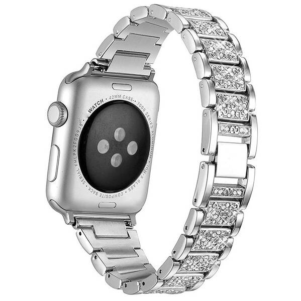 Řemínek WG Universal, kovový, extra, 22mm stříbrný

