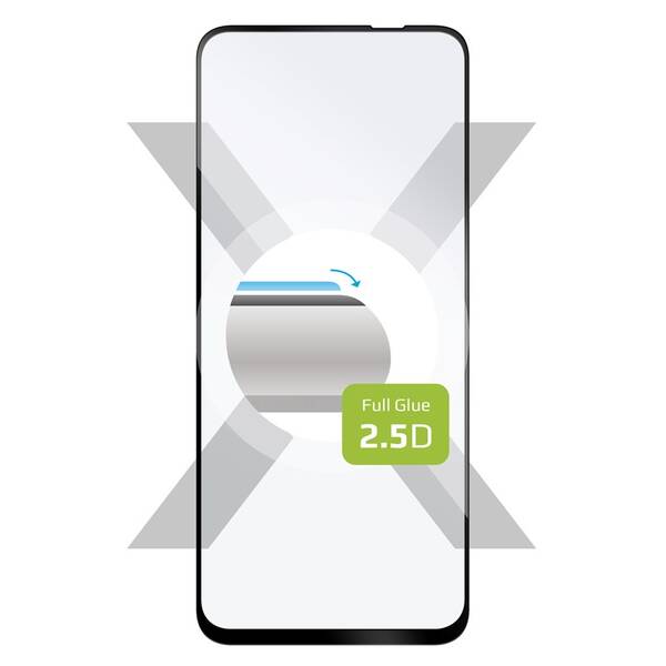 Tvrzené sklo FIXED Full-Cover na Realme 9i černé


