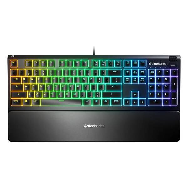 Klávesnice SteelSeries Apex 3 CZ černá

