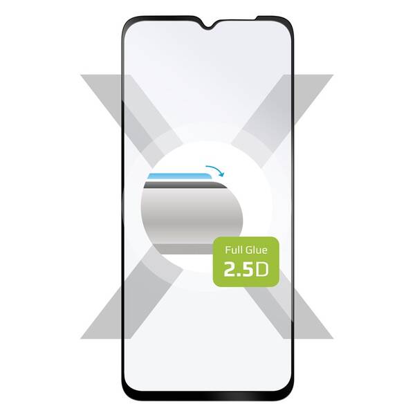 Tvrzené sklo FIXED Full-Cover na Realme C31 černé

