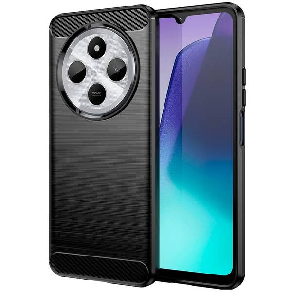 Kryt na mobil WG Carbon na Xiaomi Redmi 14C černý


