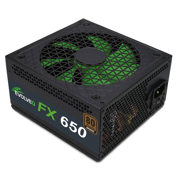 Zdroj Evolveo FX650 650W 80+ Bronze černý

