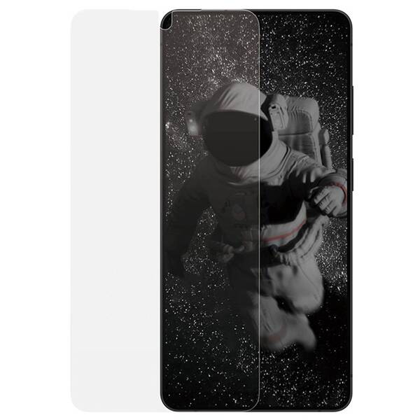 Tvrzené sklo PanzerGlass Ceramic II na Samsung Galaxy S26 Ultra s bezprašným instalačním boxem 

