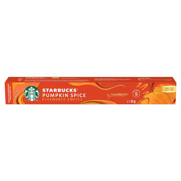 Kapsle pro espressa Starbucks PUMPKIN SPICE (10 ks) 

