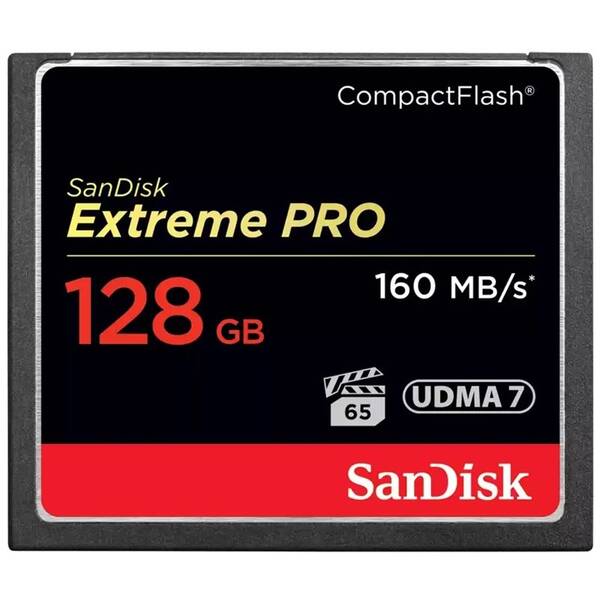 Paměťová karta SANDISK 128 GB (160R/150W) 

