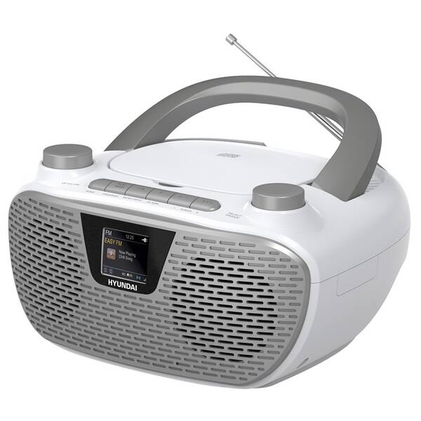 Radiopřijímač s CD Hyundai TRC 544 AU3WT bílý/titanový


